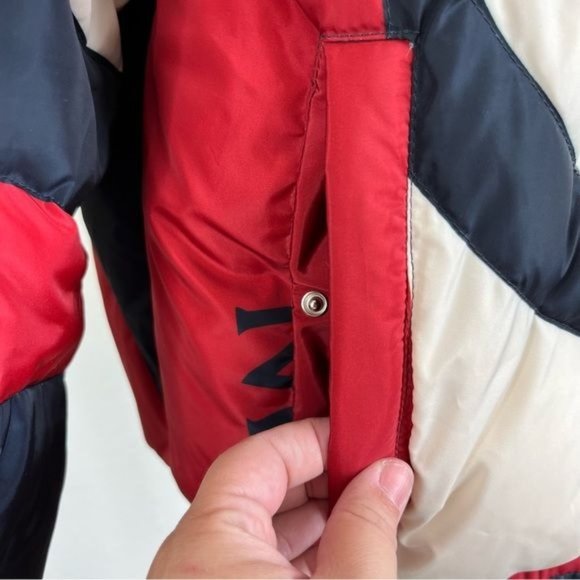MONCLER GENIUS 5 Moncler Craig Red White & Blue Down Plunger Jacket - Picture 5 of 14